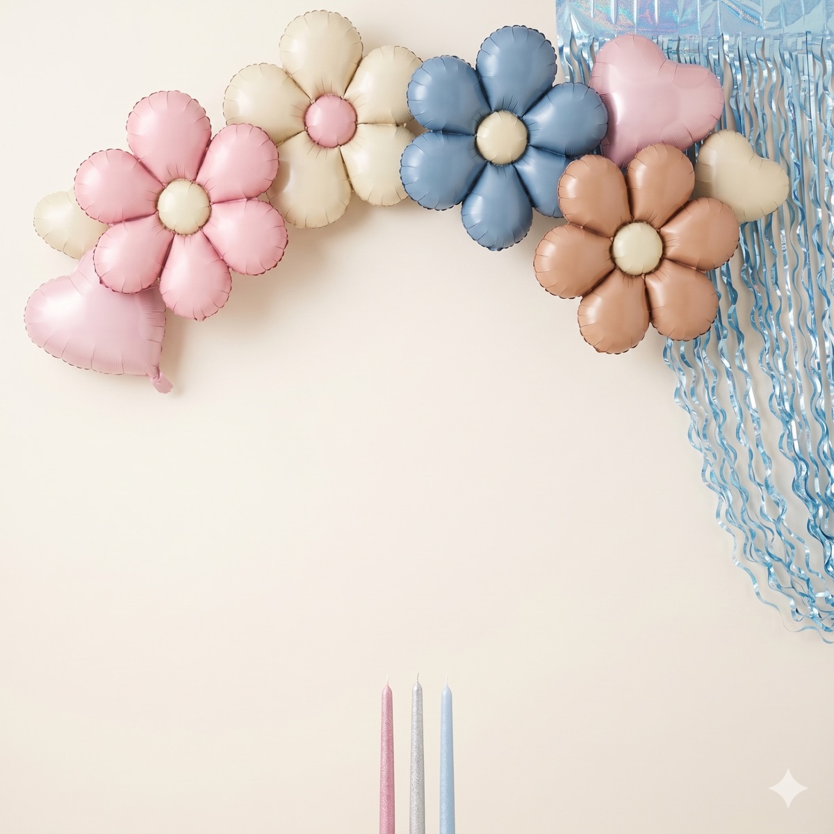 Set Cumpleaños Pastel Soñado armado